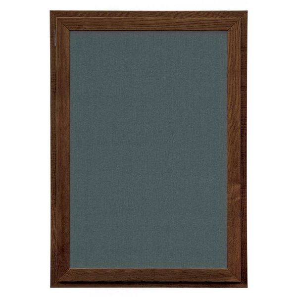 United Visual Products Outdoor Enclosed Combo Board, 72"x36", Black Frame/Green & Pearl UVCB7236ODB-GREEN-PEARL